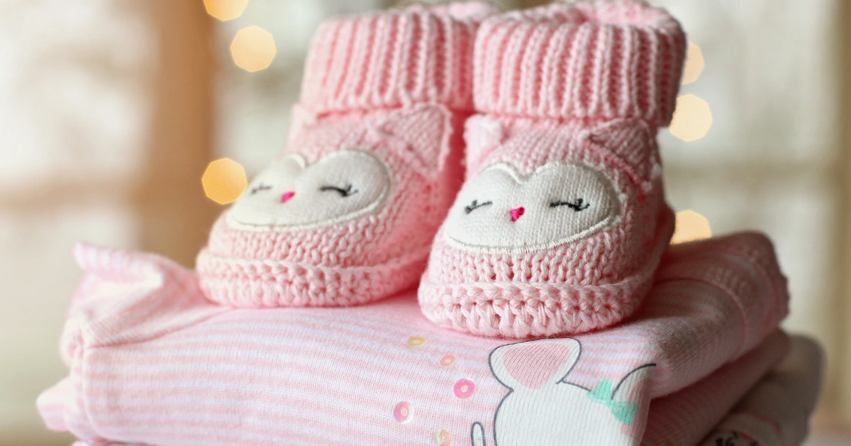 Baby girl booties