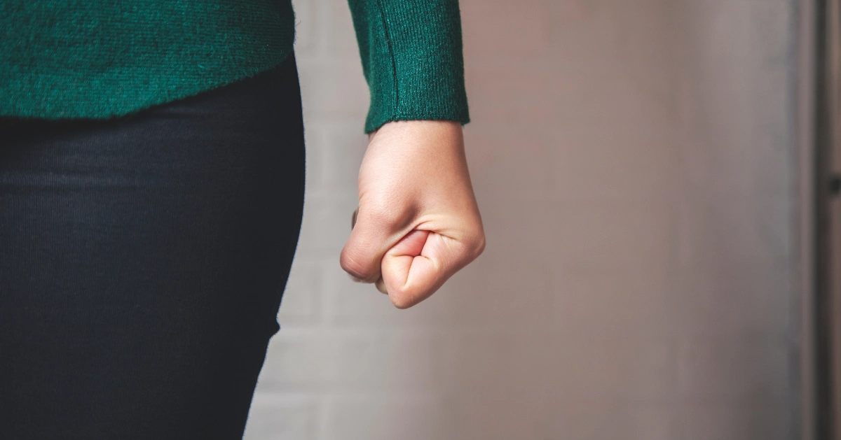 a fist