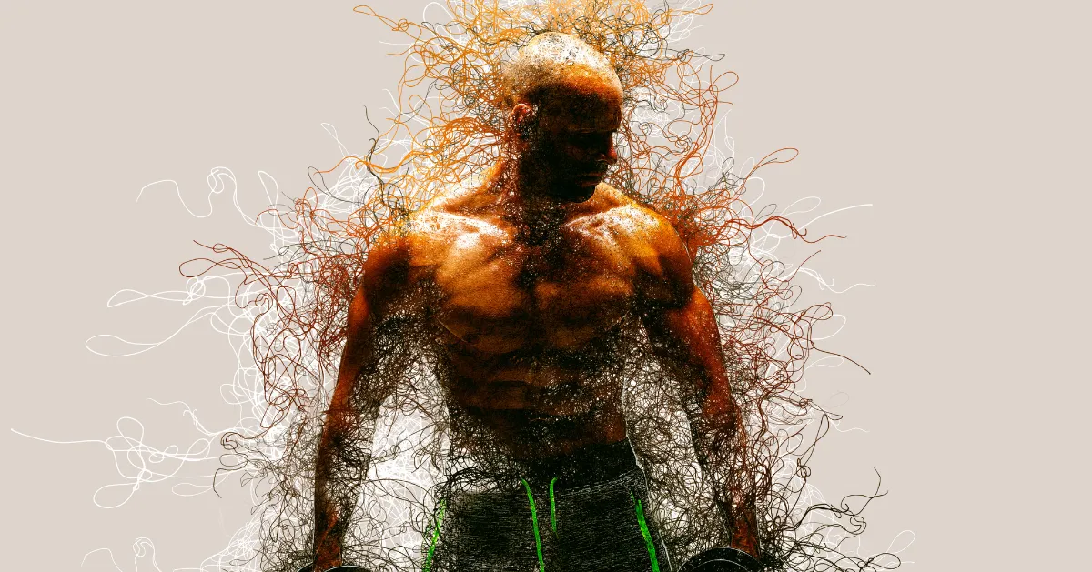 A depressed bodybuilder
