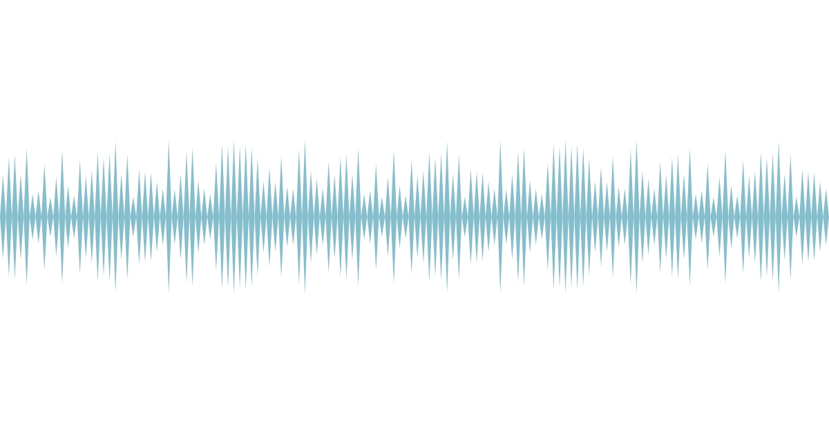 teal soundwave